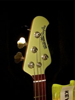 Used MusicMan Stingray Bass Very Good Charlotte Green Color Limited