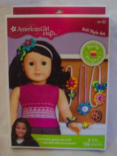 American Girl Crafts Doll Style Set Party Project Kit B