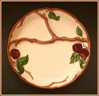  Franciscan USA Apple Grill Plate Orig Marshall Fields Sticker