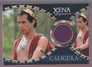  Xena Warrior Princess Costume Relic #C5 Alexis Arquette as Caligula