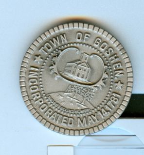 1981 Goshen MA 200th Anniversary Town Medal