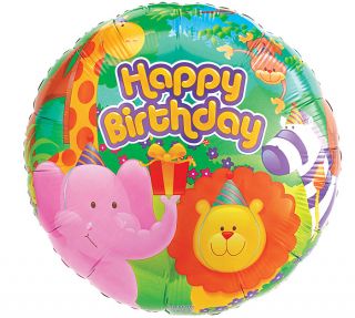 Jungle Animals Birthday 18 Balloons Party Decorations