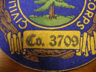   Conservation Corps CCC Patch Co 3709 5 3 8 inch Grand Marais MN