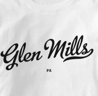 Glen Mills Pennsylvania PA Metro White Homet T Shirt XL