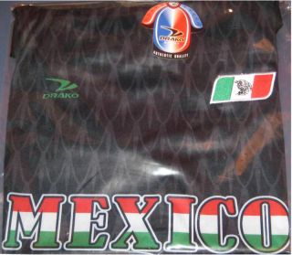 Drako Mexico Futbol Jersey Black One Size