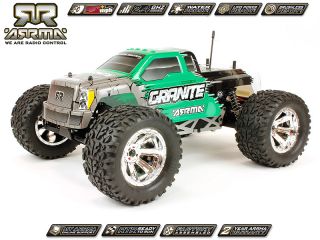 BRAND NEW IN THE BOX ARRMA GRANITE W/ FREE BATTERY, CHARGER & 8 AA