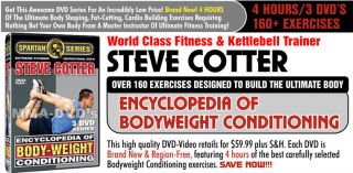 Steve Cotter   Encyclopedia Of Bodyweight Conditioning DVD Series