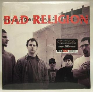 Bad Religion Stranger Than Fiction Red Vinyl LP SEALED