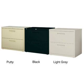  HL5000 Series 2 drawer Commercial Lateral File Cabinet     Light Gray