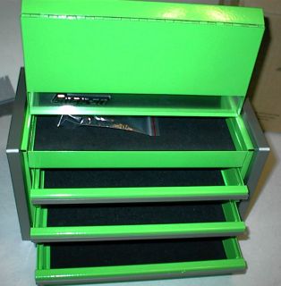 Snap On Green Mini Tool Box (Micro Top Chest) NIB