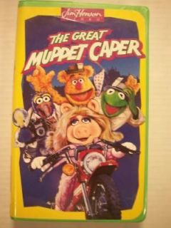 The Great Muppet Caper Childrens VHS Tape