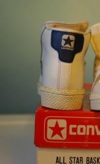 ALL STAR CONVERSE Basketball Juniors Pro Hi Top White Leather 38008