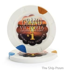 100 $1 Grand Victoria Casino New Paulson Casino Secondary Chips