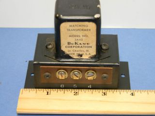 DUKANE 3A45 Matching 600 Ohm Input Transformer for Tube Amplifier