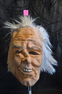 New Halloween Mask Scary Old Man Freak Grandpa