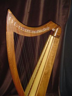 22 String Shepherd Lap Harp Celtic Irish Lever Walnut
