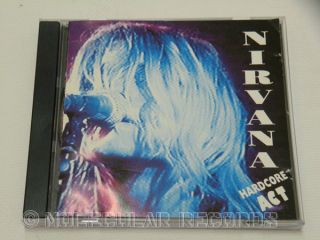 Nirvana Hardcore Act 20 Track German Live Concert CD 1992 Germany RARE
