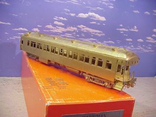 BRASS O Precision Harriman Southern Pacific Business Car AS IS NO