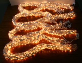 GE 36 ft 1600 Grapevine Garland Christmas Indoor Outdoor White Lights