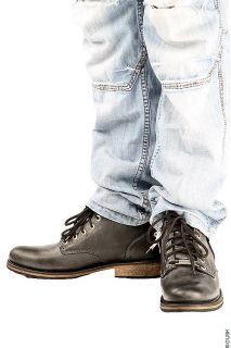 Harley Davidson Size 8 Joshua Mens Black Chukka Desert Boot Leather