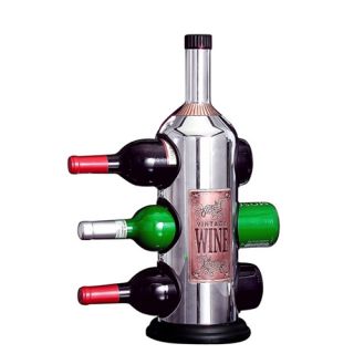 Godinger Silver Wine Bottle Stand for 3 Bottles
