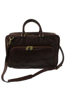 Ben Minkoff NEW Harry Brown Leather Dual Compartment Business