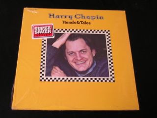  Harry Chapin Heads Tales 1972 LP SEALED