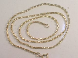 14kt Gold GP Designer Erwin Pearl Greek Coin Chain Necklace PAT59