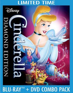 Cinderella Blu Ray DVD 2012 2 Disc Set Diamond Edition