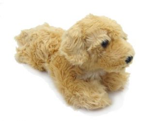 Aurora Plush Golden Retriever Tan Puppy Dog Goldy Stuffed Animal Toy