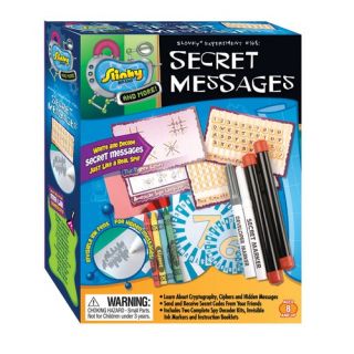 Slinky Science and Activity Kits Secret Messages  