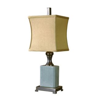 Uttermost Rory Table Lamp in Burgundy