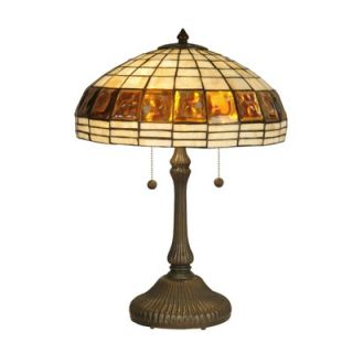 dale tiffany turtleback 2 light table lamp