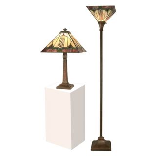 Kenroy Home Emily Buffet Lamps in Crackle Bronze  Set of Two