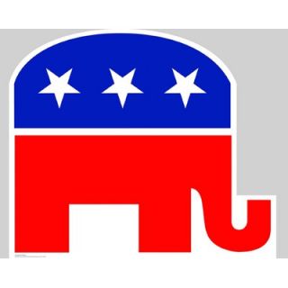 Advanced Graphics Republican Elephant Cardboard Stand Up   #920