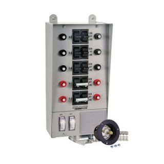  Pro / Tran 30 Amp Transfer Switch with 10 Circuit Breaker
