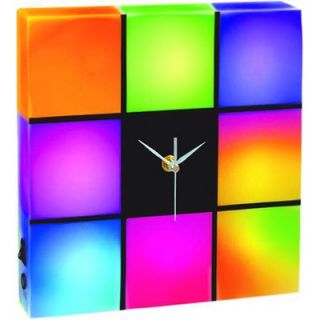 Creative Motion Color Changing LED Panel with Clock