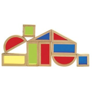 Guidecraft 10 Piece Rainbow Block Set