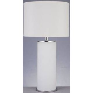 Lite Source 27.25 x 14 Table Lamp in Polished Steel   LS 21424