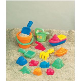 Small World Toys 15 piece Toddler Sand Assortment   SWT4830311