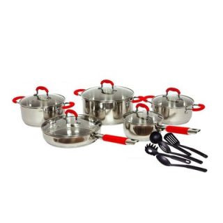 Gourmet Chef Classic 2 Stainless Steel 15 Piece Cookware Set