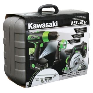 Kawasaki 19.2V 3 Piece Combo Kit