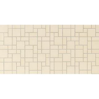 Daltile Keystones Blends 1 x 2 Block Random Mosaic Tile in Almond