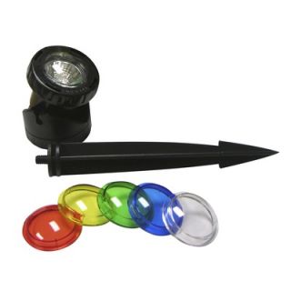 Alpine Power Beam 20W Light Only 23 Cord with Color Lenses and Stake