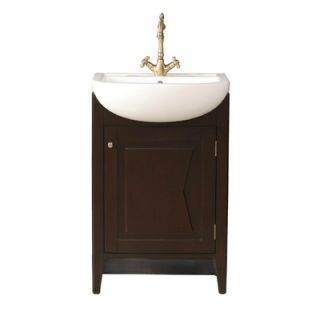  Magnolia 23 Bathroom Vanity Set in Blackish Brown   GM 6120 23 PR