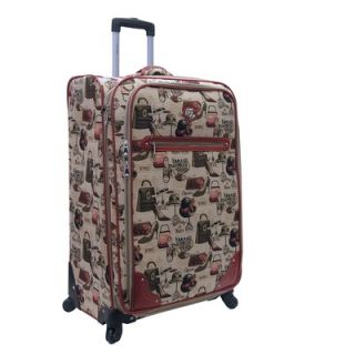 Oleg Cassini Hats Off 28 Expandable Spinner Suitcase   C2447 94 28S