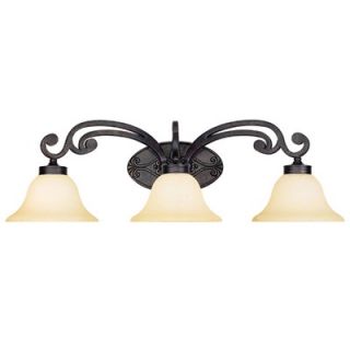 Savoy House Cumberland 8.5 x 27.25 Vanity Light in Oiled Copper