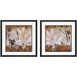 Propac Images Floralscape I and II Print Set   28 x 28