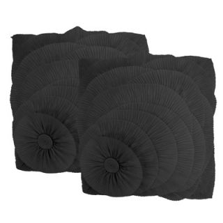 Veratex Dolce Pillow in Black (Set of 2)