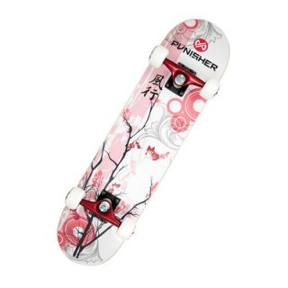 Punisher Skateboards Cherry Blossom Complete 31 Skateboard